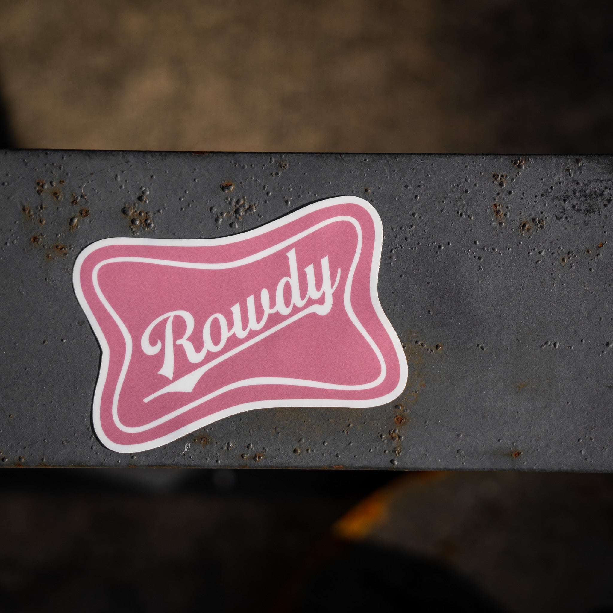 Rowdy Beer Decal Sticker - DIRTY COWBOY MFG