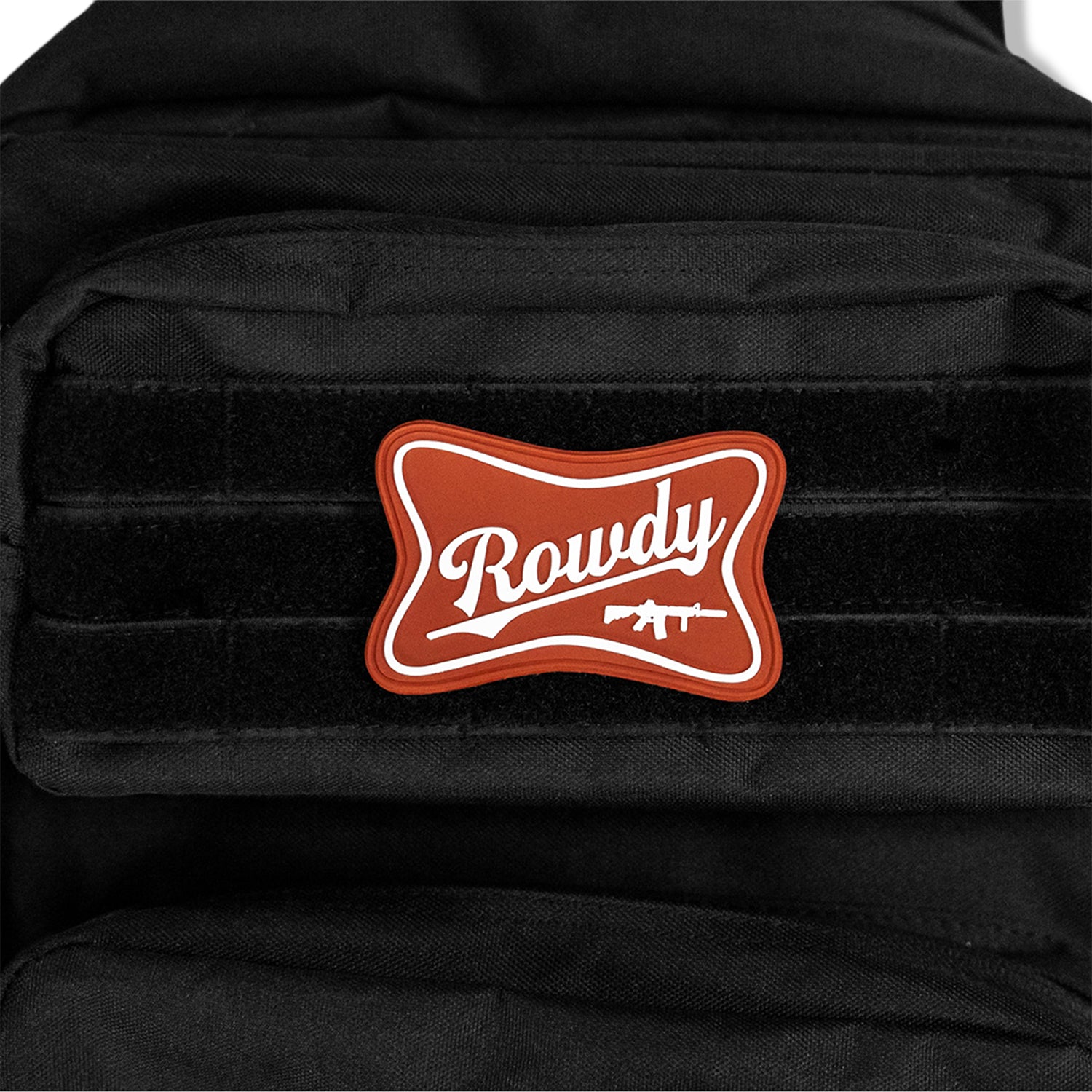 Rowdy PVC Velcro Patch - DIRTY COWBOY MFG